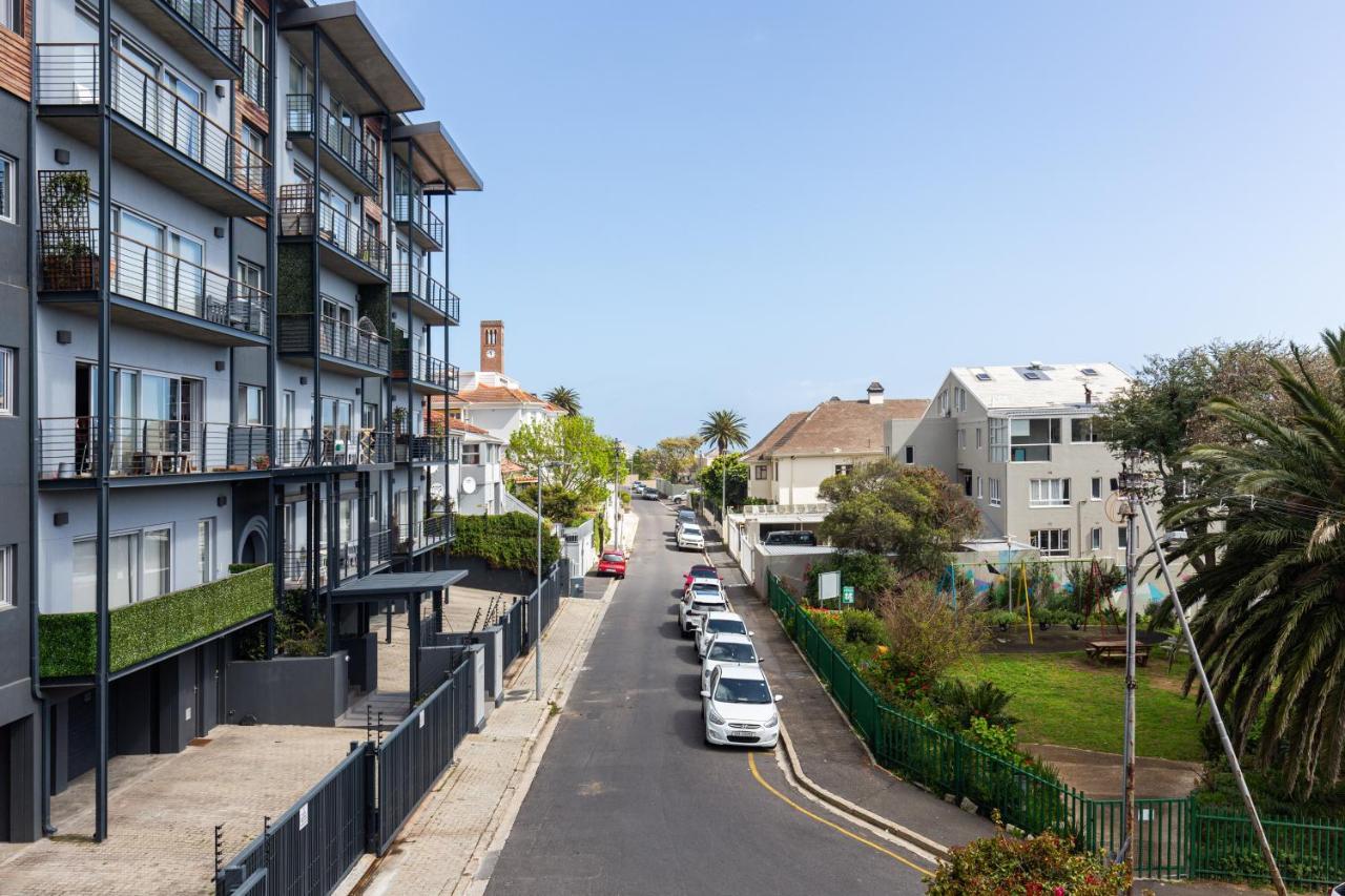 Portswood Mews - Chic White Studio Apartment Green Point Kapské Město Exteriér fotografie